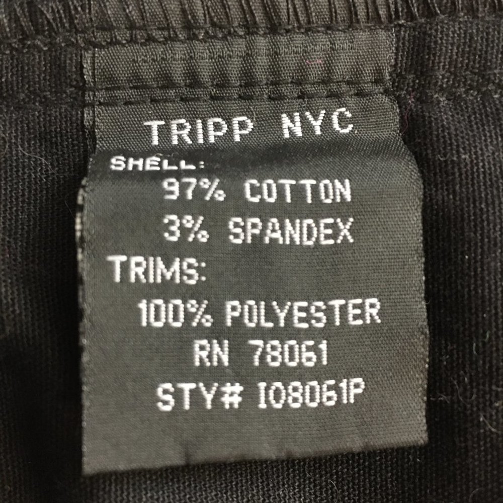 VTG TRIPP NYC Y2K Goth Corset Dress Layered Tutu Skirt LRG - Picture 15 of 16